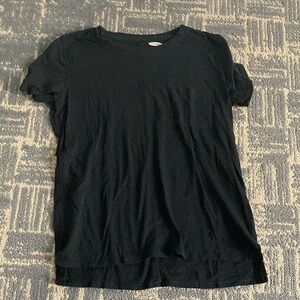 Old Navy Black Boyfriend Tee